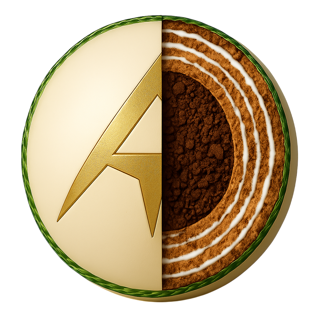 AtWicket Cricket Ball Construction